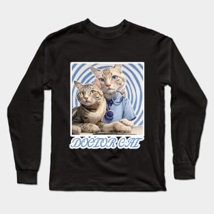 Doctor Cat Long Sleeve T-Shirt